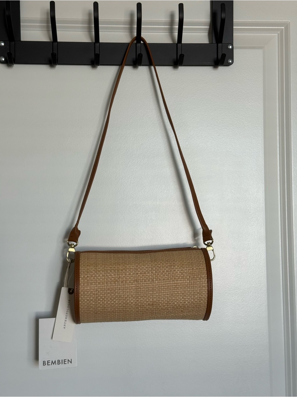 Bembien Lilou Raffia Bag - Tan